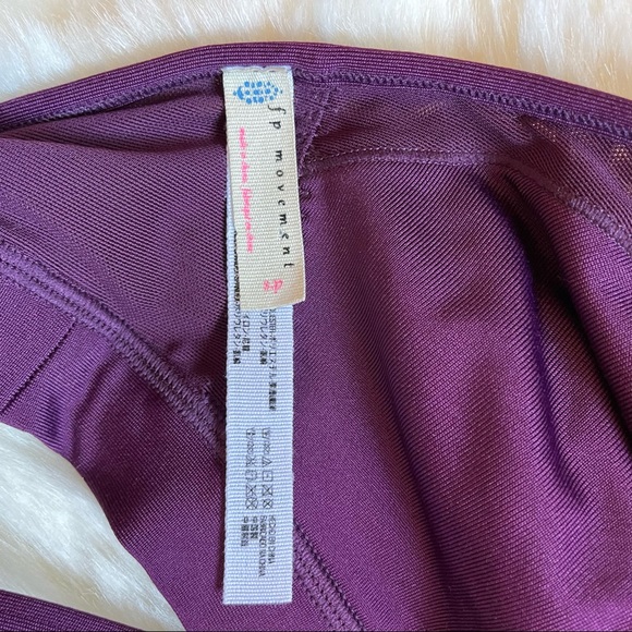 Free People Movement - Deep Purple Refined Mesh Sports Bra - S - Picture 5 of 7